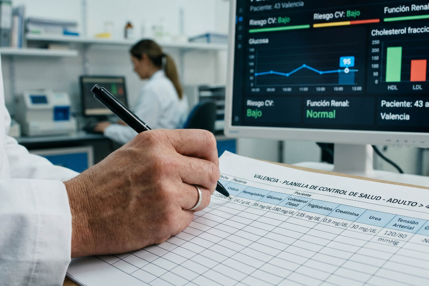 perfil de examenes de laboratorio para adultos mayores de 40 anos - laboratory test profile for adults over 40 years old